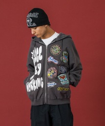 XLARGE（エクストラ ラージ） パーカー MULTI LOGO ZIP UP HOODED