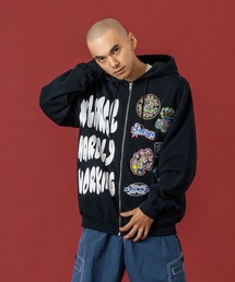 XLARGE（エクストラ ラージ） パーカー MULTI LOGO ZIP UP HOODED