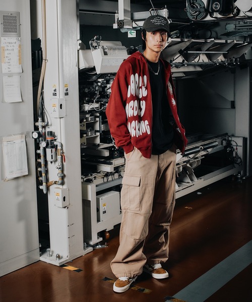 パーカー MULTI LOGO ZIP UP HOODED SWEATSHIRT メンズ レディース