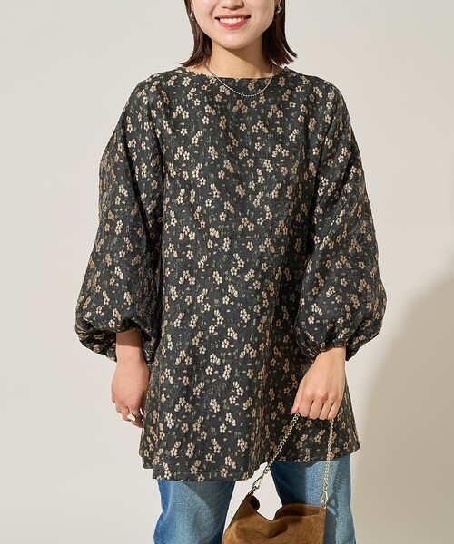FREAK'S STORE ワンピース クロッケフラワージャガード 2way