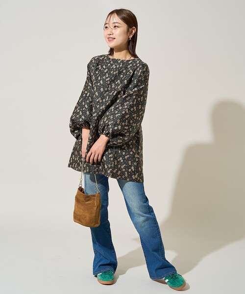 FREAK'S STORE ワンピース クロッケフラワージャガード 2way