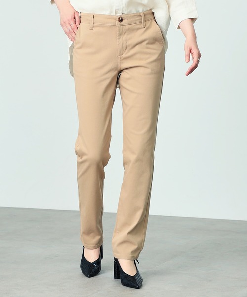 「EDWIN」 チノパンツ MEDIUM ブラック レディース