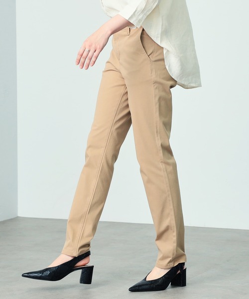 「EDWIN」 チノパンツ MEDIUM ブラック レディース