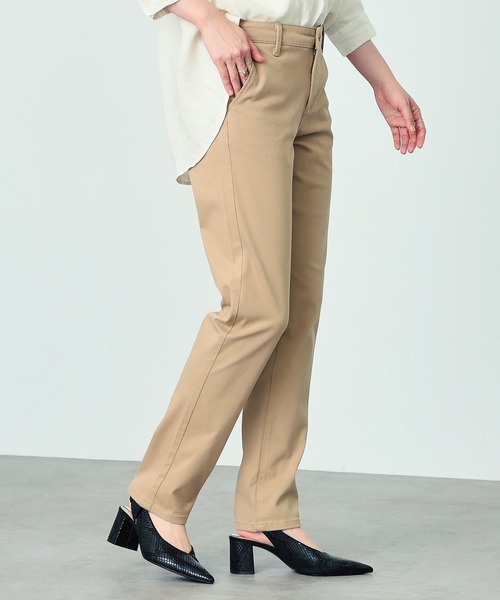 「EDWIN」 チノパンツ MEDIUM ブラック レディース