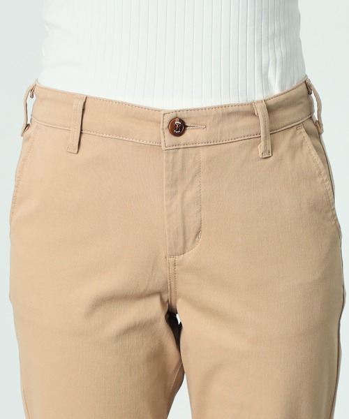 「EDWIN」 チノパンツ MEDIUM ブラック レディース