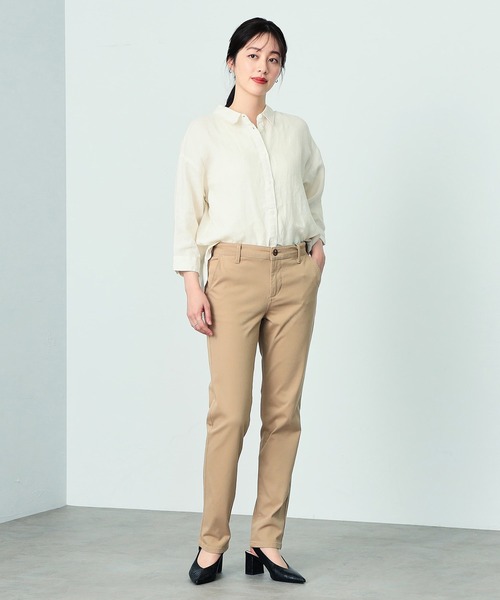 「EDWIN」 チノパンツ MEDIUM ブラック レディース