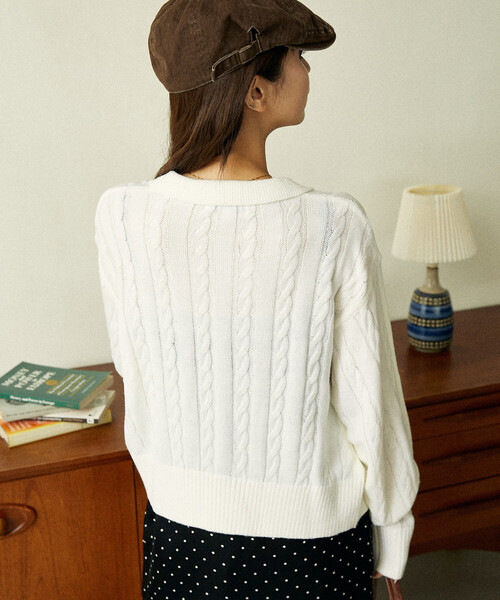 PUBLUX（パブリュクス） カーディガン U.S. POLO ASSN. × PUBLUX