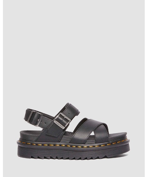 「Dr. Martens」 フラットサンダル UK6 ブラック レディースの画像