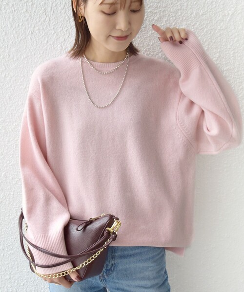 美品　タグ付き 定価2万 HARVESTY ウール ニット ベスト ピンク 美品 タグ付き 定価2万 HARVESTY ウール ニット ベスト ピンク - メルカリ