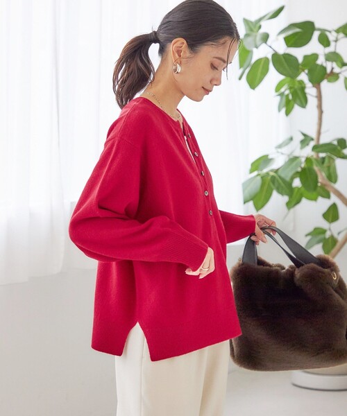 その他ブランド / LISASWOOL/ニット・セーター(厚手)/--/ウール/CRM// SHIPS（シップス） ニット セーター 「手洗い可能」ウール カシミヤ