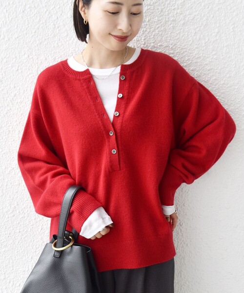 SHIPS（シップス） ニット セーター 「手洗い可能」ウール カシミヤ