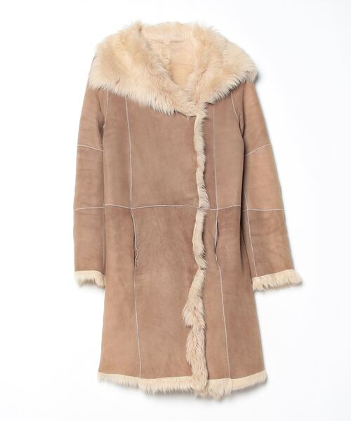 JOSEPH（ジョセフ） ムートンコート 36 ブラウン レディース