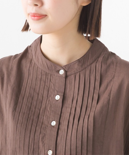 「OMNES」 半袖ブラウス FREE ベージュ レディース_画像2