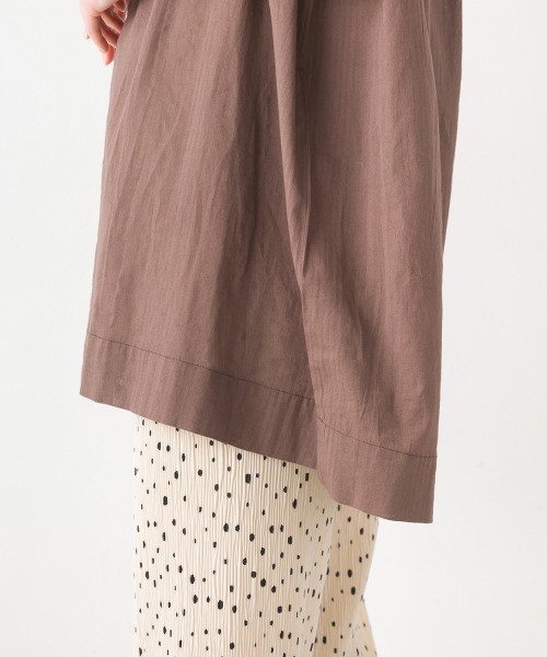 「OMNES」 半袖ブラウス FREE ベージュ レディース_画像4