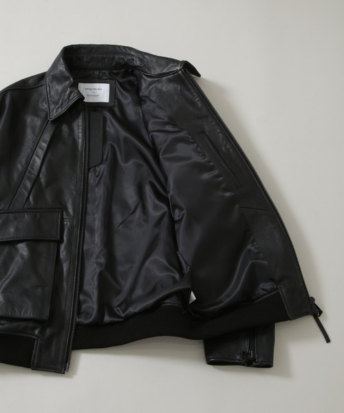 NANO universe（ナノ・ユニバース） 革ジャン ライダース 「HOTEL