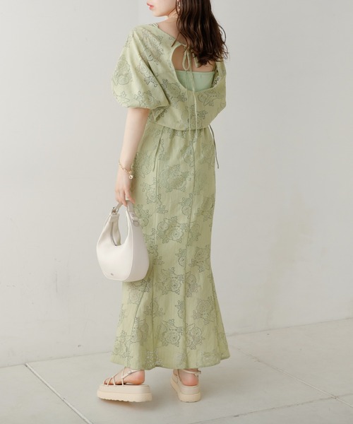 chicoコンビワンピース Chico（チコ） コンビワンピース FREE ホワイト系その他2 レディース