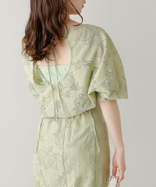 chicoコンビワンピース Chico（チコ） コンビワンピース FREE ホワイト系その他2 レディース