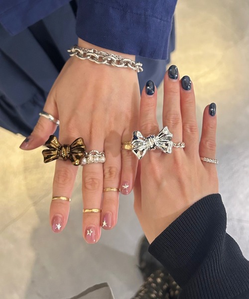 LOVE BY e.m.（ラブバイイーエム） 指輪 リング ビックリボンリング