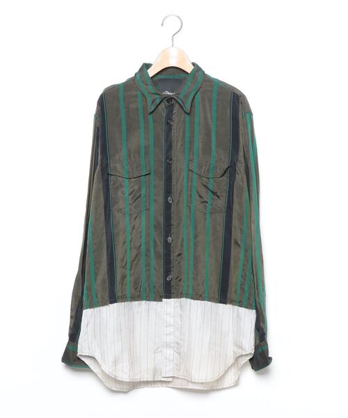 3.1 Phillip Lim（3.1 フィリップ リム） 長袖シャツ S グリーン