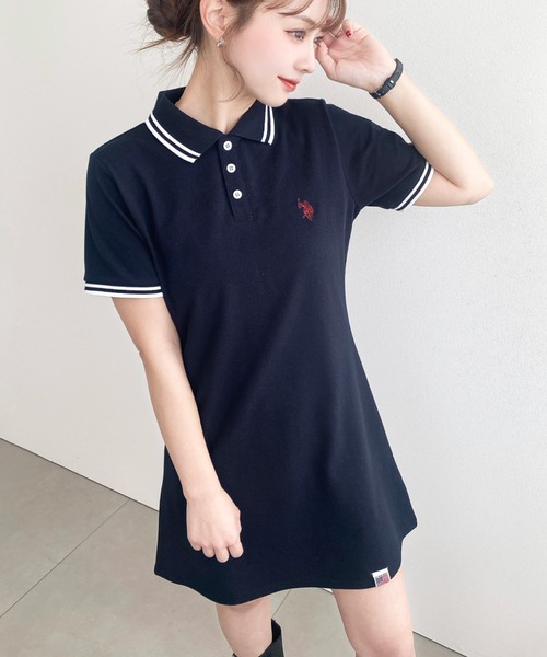 U.S. POLO ASSN.（ユーエスポロアッスン） ワンピース 夏 半袖