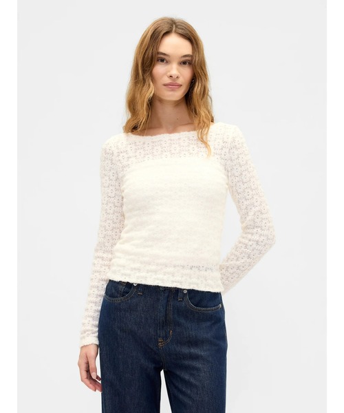 GAP（ギャップ） tシャツ ボートネック トップス レディース