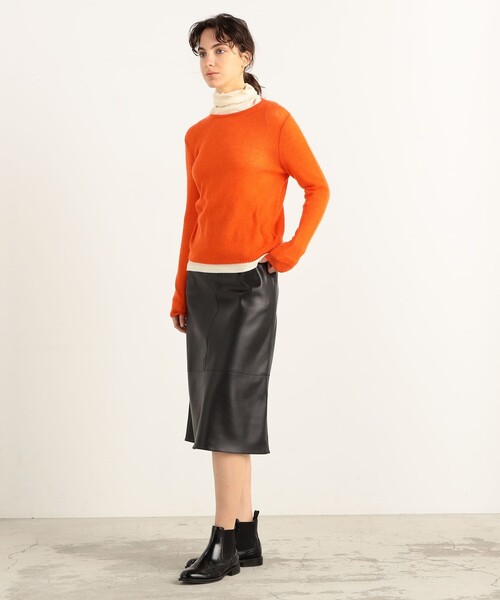 未使用！トゥモローランド　スカート 34 TOMORROWLAND（トゥモローランド） スカート 34 ネイビー レディース