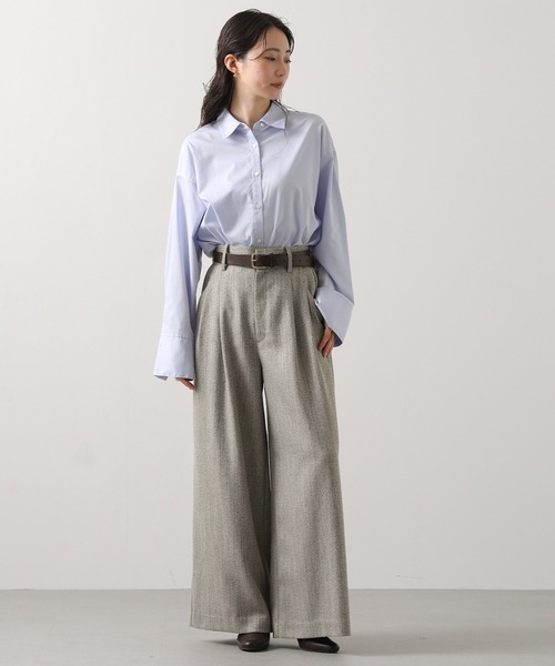 Gready Brilliant（グレディブリリアン） パンツ ヘリンボーンタック