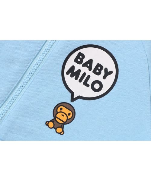 A BATHING APE（アベイシングエイプ） パーカー BABY MILO PATTERN