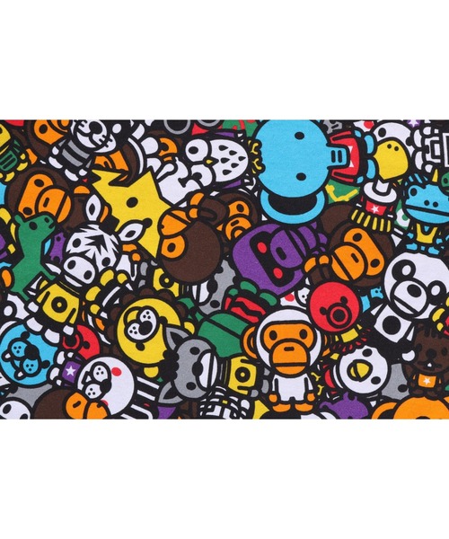 A BATHING APE（アベイシングエイプ） パーカー BABY MILO PATTERN