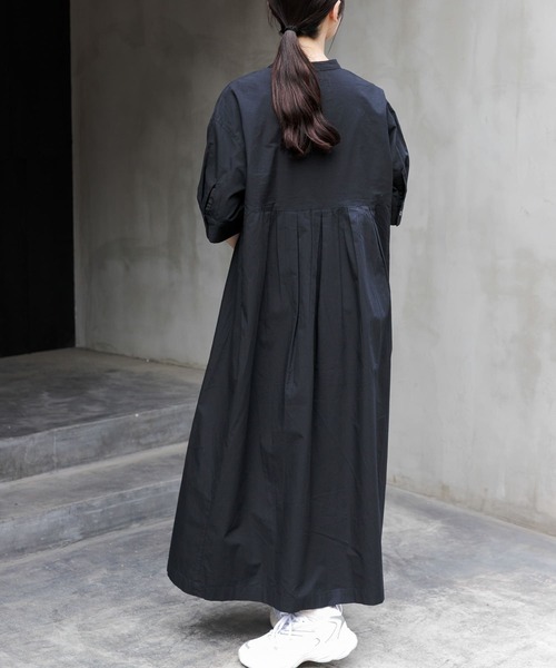 「FORK&SPOON」 7分袖ワンピース 2 ブルー レディース_画像8