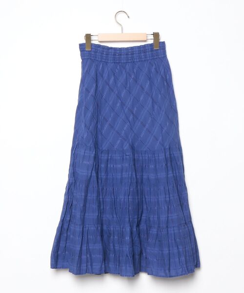 「NE QUITTEZ PAS!」 フレアスカート S ブルー レディース_画像2