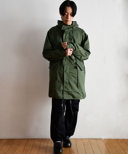 Johnbull（ジョンブル） モッズコート LARGE グリーン メンズ