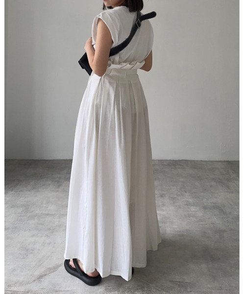 leimn ロングスカート FREE アイボリー レディース : ZOZOTOWN Yahoo