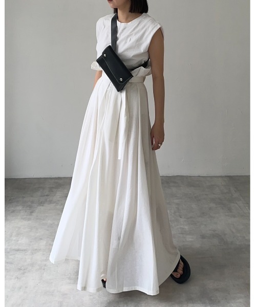 leimn ロングスカート FREE アイボリー レディース : ZOZOTOWN Yahoo