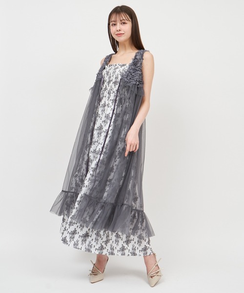 「ROYAL PARTY」 ベスト FREE ブラック レディース_画像5