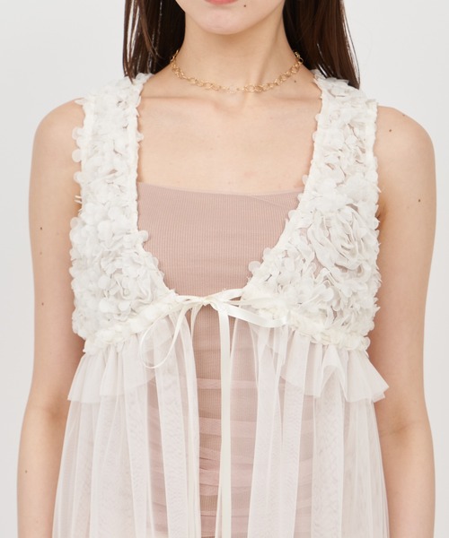 「ROYAL PARTY」 ベスト FREE ブラック レディース_画像7