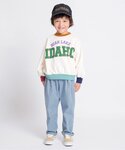 トレーナー 配色カレッジトレーナー キッズ 子...の詳細画像5