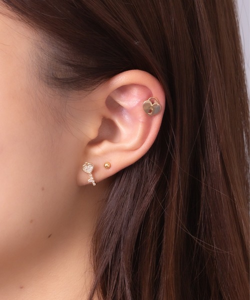 TONE SELECT GOODS ピアス 「Peony/ピオニー」/ステンレスポスト 片耳