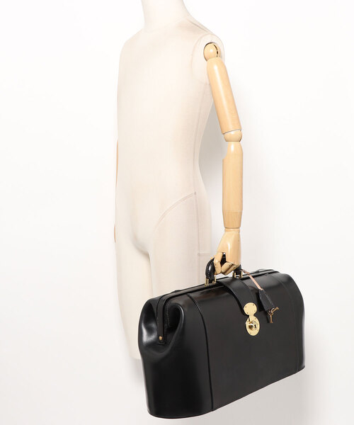 ボストンバッグ LLOYD FOOTWEAR LLC/B21 (Singlenight Case) Black Bridle Leather メンズの画像