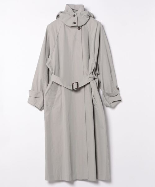 「DOUX ARCHIVES」 トレンチコート FREE キャメル レディース_画像8