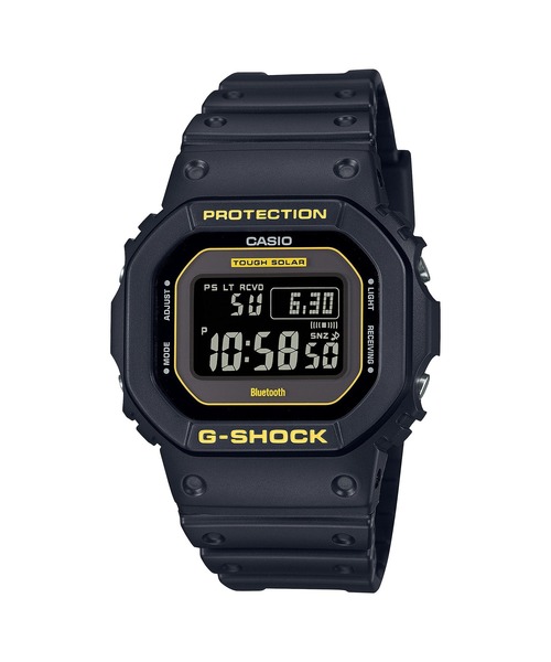 G-SHOCK デジタル腕時計 ブラック/イエロー & ブルー G-SHOCK 「G-SHOCK」 デジタル腕時計 FREE ブラック×イエロー メンズ