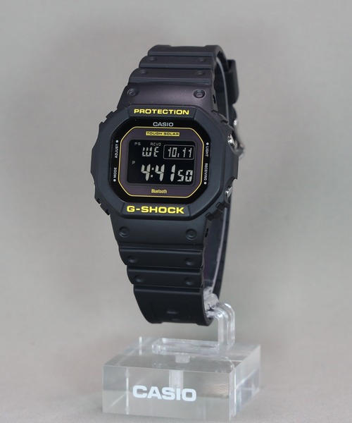 G-SHOCK 「G-SHOCK」 デジタル腕時計 FREE ブラック×イエロー メンズ