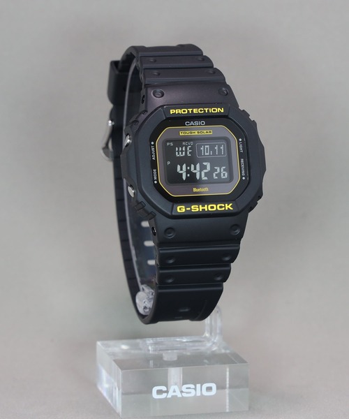 G-SHOCK 「G-SHOCK」 デジタル腕時計 FREE ブラック×イエロー メンズ