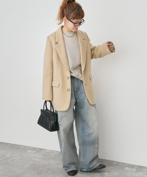 Spick＆Span（スピック アンド スパン） コート アウター モヘヤ