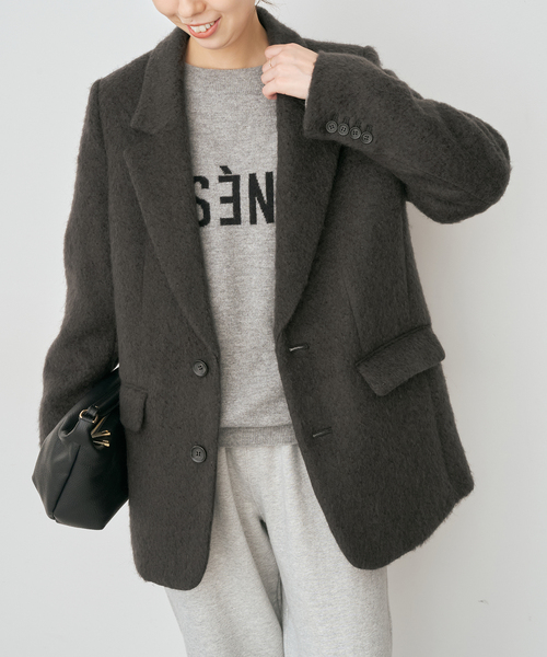 Spick＆Span（スピック アンド スパン） コート アウター モヘヤ