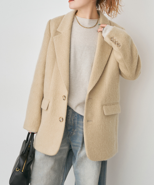 Spick＆Span（スピック アンド スパン） コート アウター モヘヤ