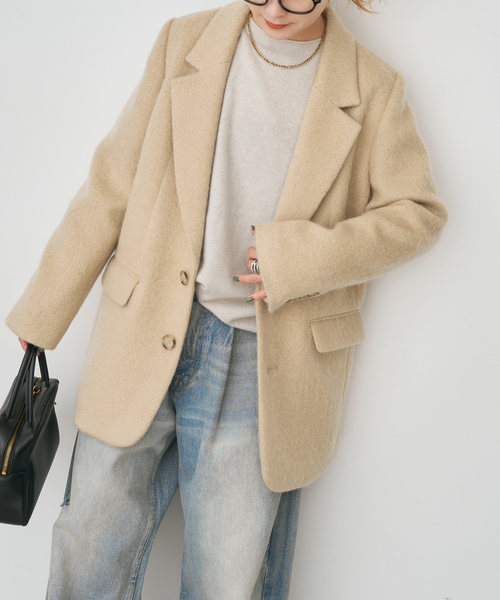 Spick＆Span（スピック アンド スパン） コート アウター モヘヤ