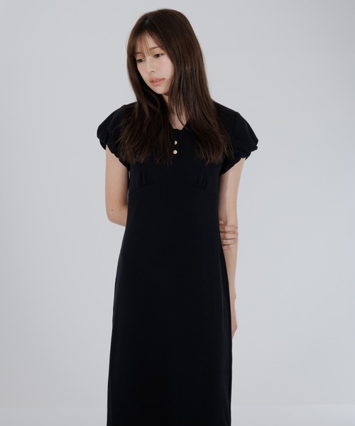louren puff sleeve onepiece パフスリーブワンピース louren puff sleeve onepiece パフスリーブワンピース｜Yahoo!フリマ