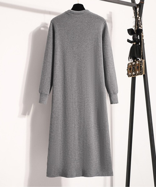 ワンピース チェックボウタイニットワンピース : ZOZOTOWN Yahoo!店