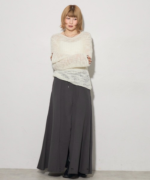 「leimn」 長袖ニット M ブラック レディース_画像3